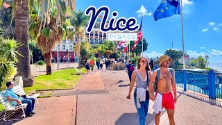 Nice, France   The Nicest City Of France  4KHDR 60fps Walking Tour