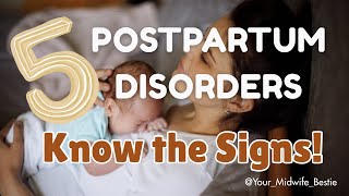 The 5 Postpartum Mood Disorders (And How to Spot Them Early)
