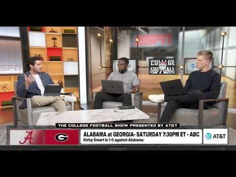 A Battle in the SEC: Alabama vs Georgia Preview! | The CFB Show🏈