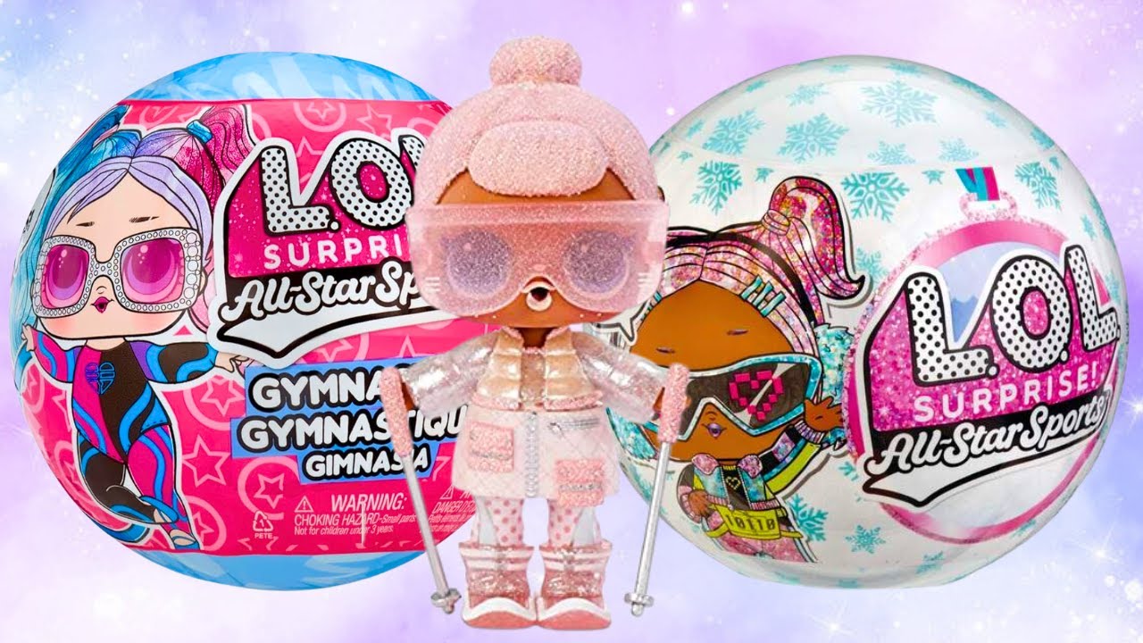 ASMR LOL Surprise Dolls Winter Sports Gymnastics 