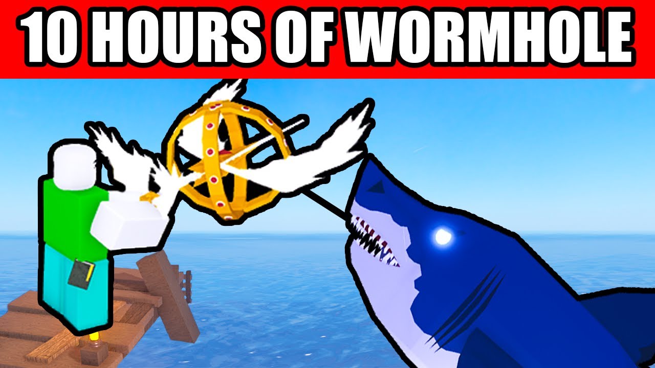 I SPENT 10 HOURS USING SERAPHIC ROD WITH WORMHOLE IN FISCH - YouTube