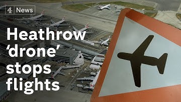 Heathrow ‘drone sighting’ disrupts departures