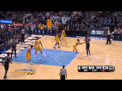 Brooklyn Nets Vs Denver Nuggets February 27 2014 NBA 2013 14 Season