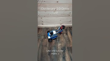 Lego BattleBot: Obliterate 2.0 Drive Test