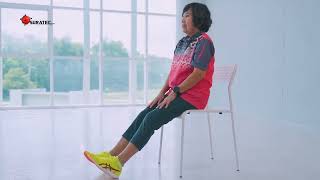 Seated Forward Roll-ups - Gentle Spine & Core Activation | Suratec