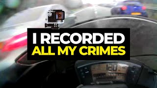 130Mph Motorbike Chase, All Caught On The Suspects Gopro Camera 33-Mile Durham Police Pursuit