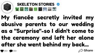 My fiancée secretly invited my abusive parents to our wedding as a "Surprise"—so...