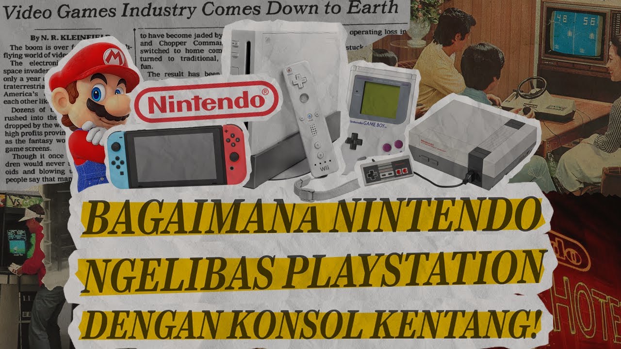 NINTENDO, SEJARAH SINGKAT DARI YAKUZA HINGGA SWITCH!