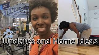 Spring Updates / Home Decor Ideas at Burlington and Lowes/ Making my House a Home