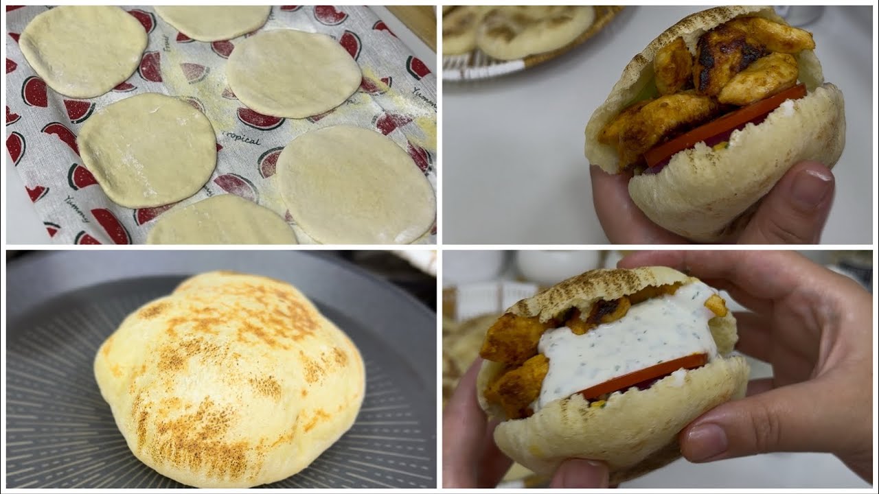 ميني مطلوع بعجينة العشر دقائق،ماريني،صلصة الجبن 