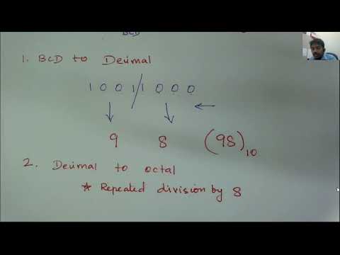8 BCD to Octal Hexa Binary