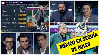 MÉXICO NO ATACA, tiene el PEOR sistema ofensivo. Ajustes para anotar GOL en mundial | Futbol Picante