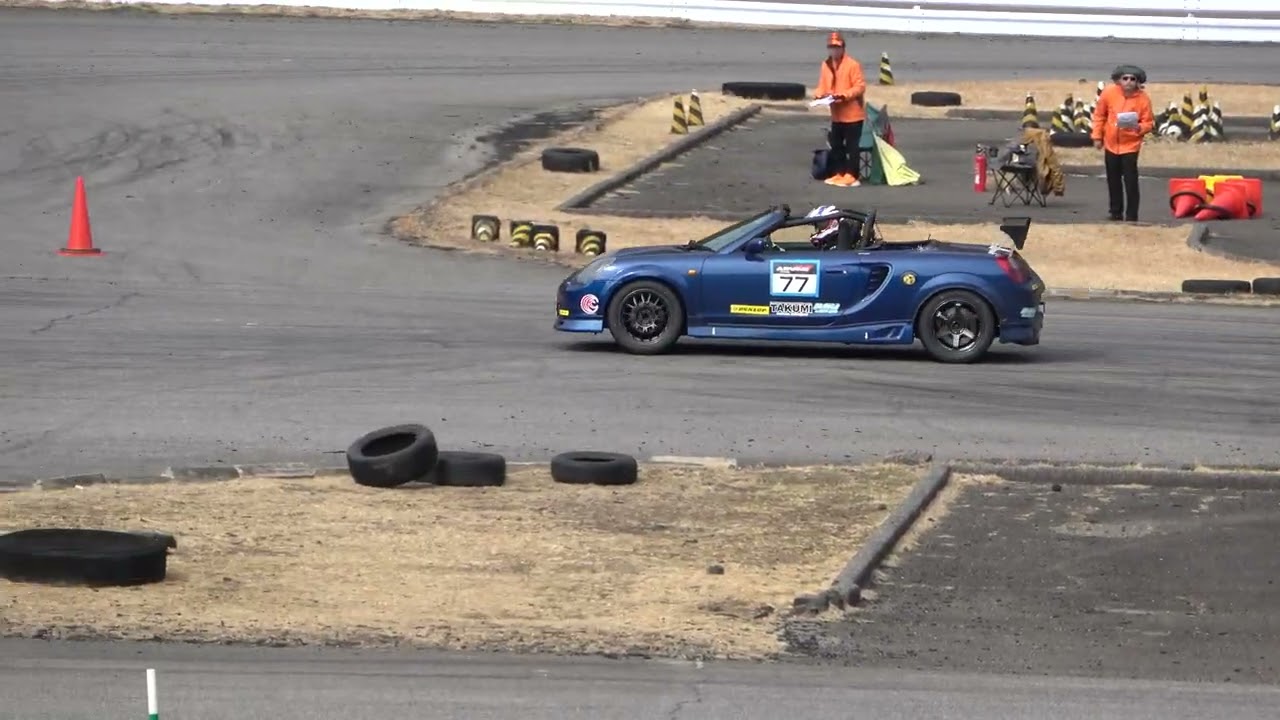 【ジムカーナ】2026 東海第1戦 MR-S ZZW30KAI RB1.2 77 TRY1