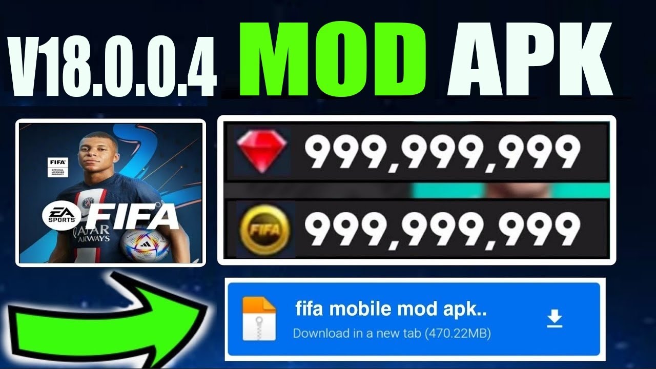Fifa Mobile Soccer MOD APK 18.0.0.4 FIFA Mobile Soccer MOD