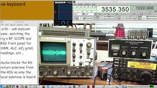 Homebrew Remote Rig Operations - using 2 Raspberry PI hardware/software RIG interfaces