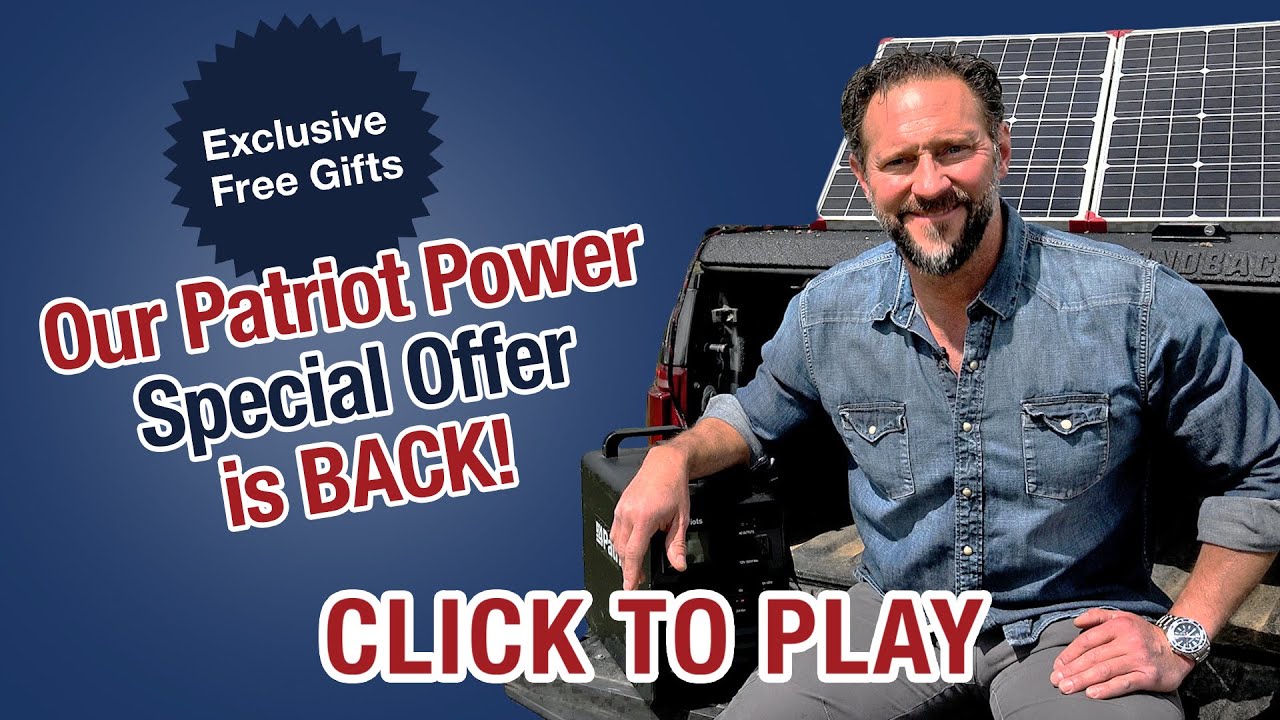 Video thumbnail: 2 FREE Solar Panels — July 4 Event Exclusive