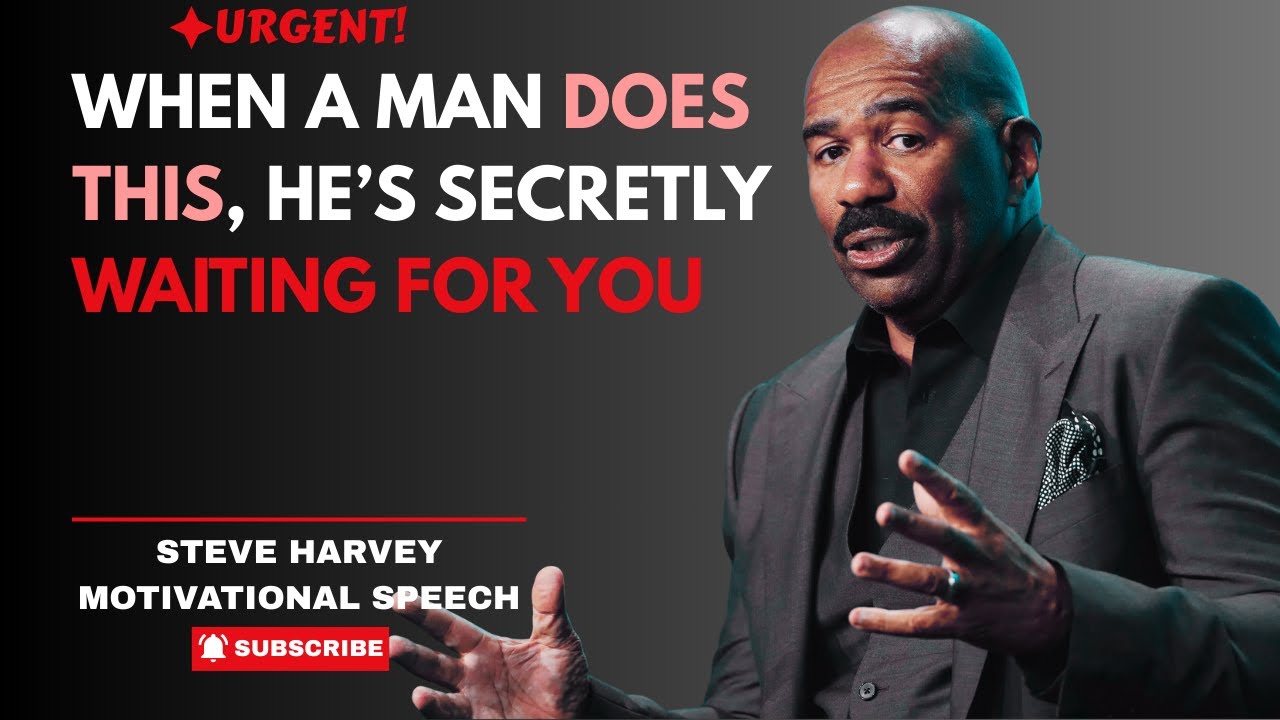 WHEN A MAN DOES THIS, HE’S SECRETLY WAITING FOR YOU | STEVE HARVEY LOVE ADVICE