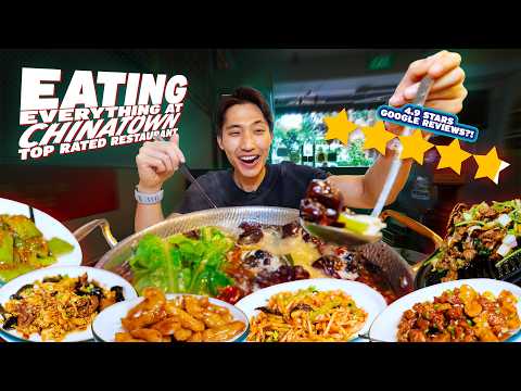 EATING EVERYTHING AT THE TOP RATED RESTAURANT IN CHINATOWN! | 4.9 Stars Google Reviews!