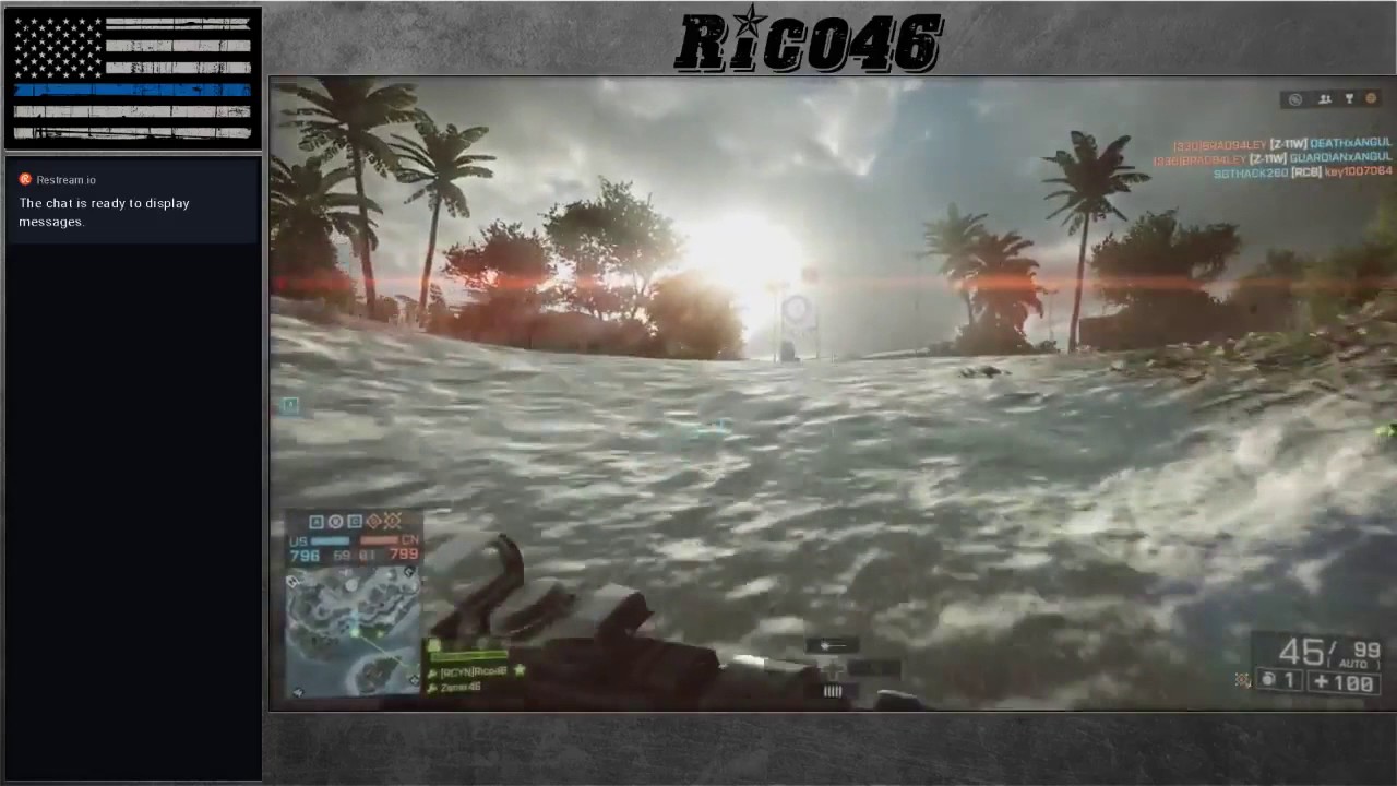 BF4 Banned by admin for playing (Twitch highlights)