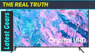 Immersive Entertainment Unveiled: Samsung 85-Inch Crystal UHD CU7000 Series 4K Smart TV Review