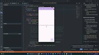 Cara Buat &amp; Run Project Pertama Flutter + Fix Error Pakai AI (Tutorial Pemula)