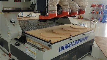 LIH-WOEI 4 spindles CNC Router - wood working CNC machinery