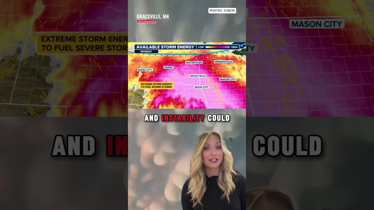 Derecho Possible In Northern Plains Monday
