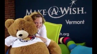 Wish Kid Rowan has a message for VT Teddy Bear by Make-A-Wish Vermont 378 views 8 years ago 34 seconds