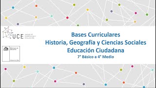 Bases Curriculares Historia, Geografia y Ciencias Sociales, Educación Ciudadana