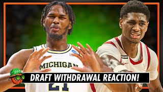 2026 NBA Draft Withdrawal Deadline REACTION Show!