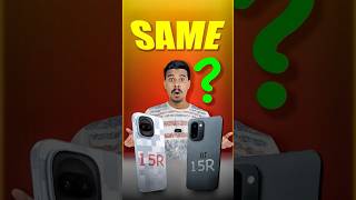 iQOO 15R Vs OnePlus 15R Same, Different ₹X,999 🤔