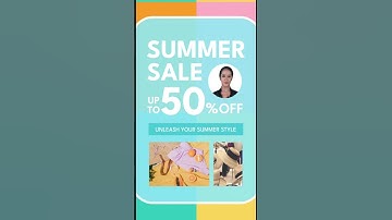 Summer Sales Video Template: Boost Your Small Business Sales with AI-Generated Video
