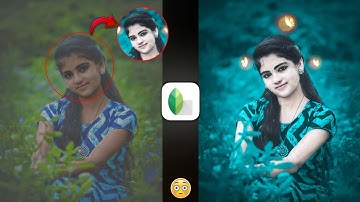 Snapseed - Just 2 Step Cyan Blue Effect🔥| Snapseed Amazing Editing Tricks | Snapseed Photo Editing