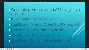 Issue SSL Certificate and Configure Tomcat HTTPS