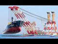 Life inside the worlds largest crane lifting heaviest objects with a giant ship crane