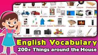 Learn English Vocabulary 200 Things You Might Find Around The House