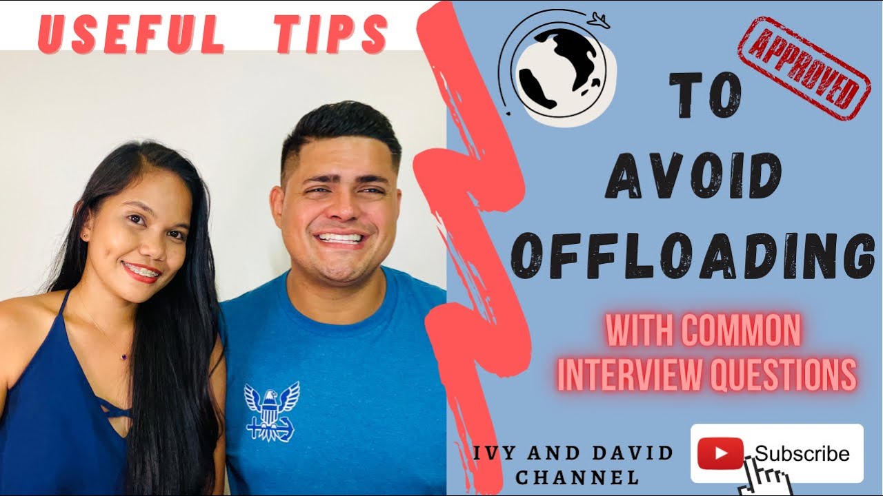 HOW TO AVOID OFFLOADING (COMMON INTERVIEW QUESTIONS) - YouTube