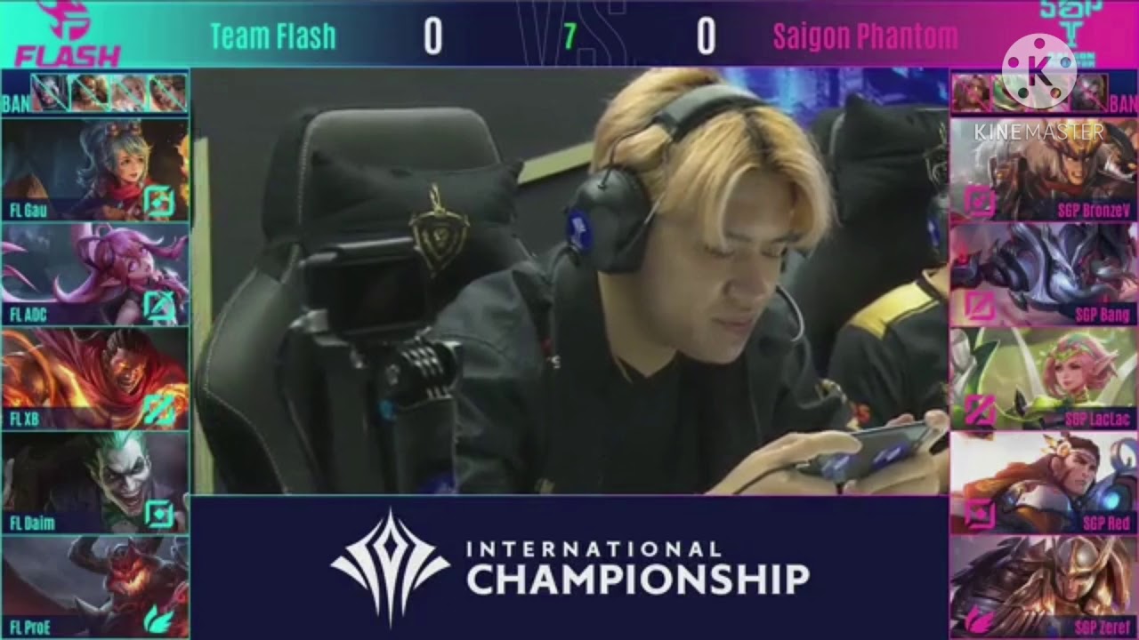 Rov Championship AIC 2020 | Group Stage | Week 1 Day 3 Match 11 Team Flash vs Saigon Phantom Game 1