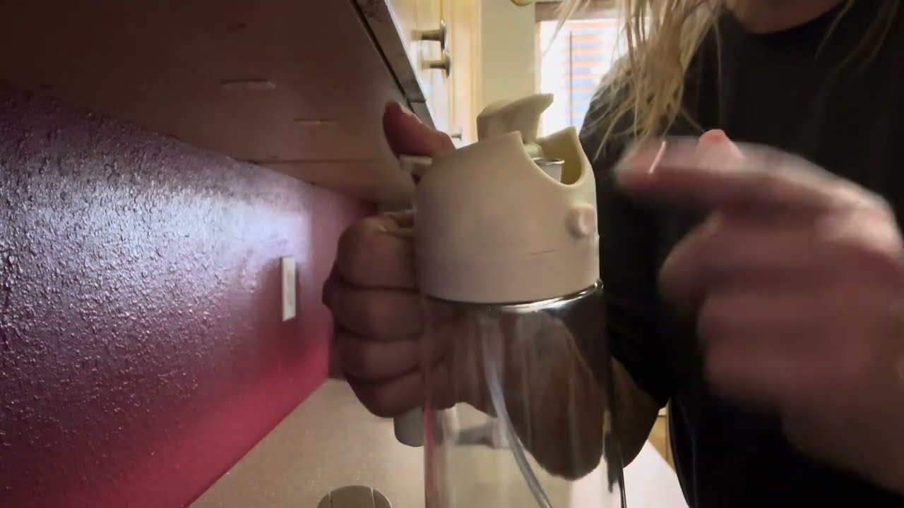 Oil Sprayer for Cooking,2Pack,2 in 1 Olive Oil Sprayer,16oz/470ml Glass Oil Spray Bottle