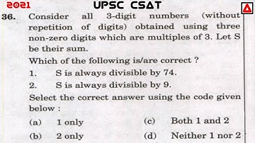 Consider all Three Digit Numbers ( Without Repetition Of Digits ) Obtained Using Three Non-zero
