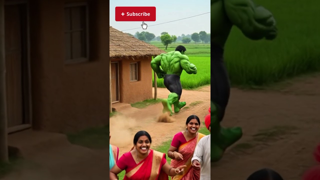 Hulk Aur Tooti Kursi | Desi Hulk Emotional Comedy Superhero Story♥️ 