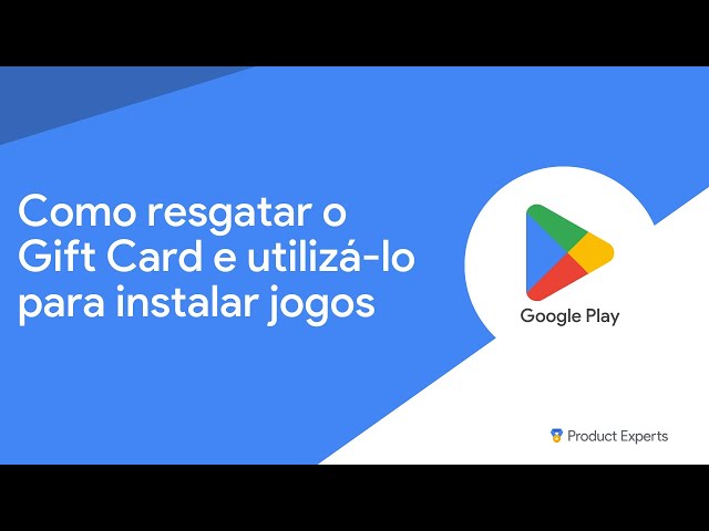 Como resgatar Gift Card Google Play