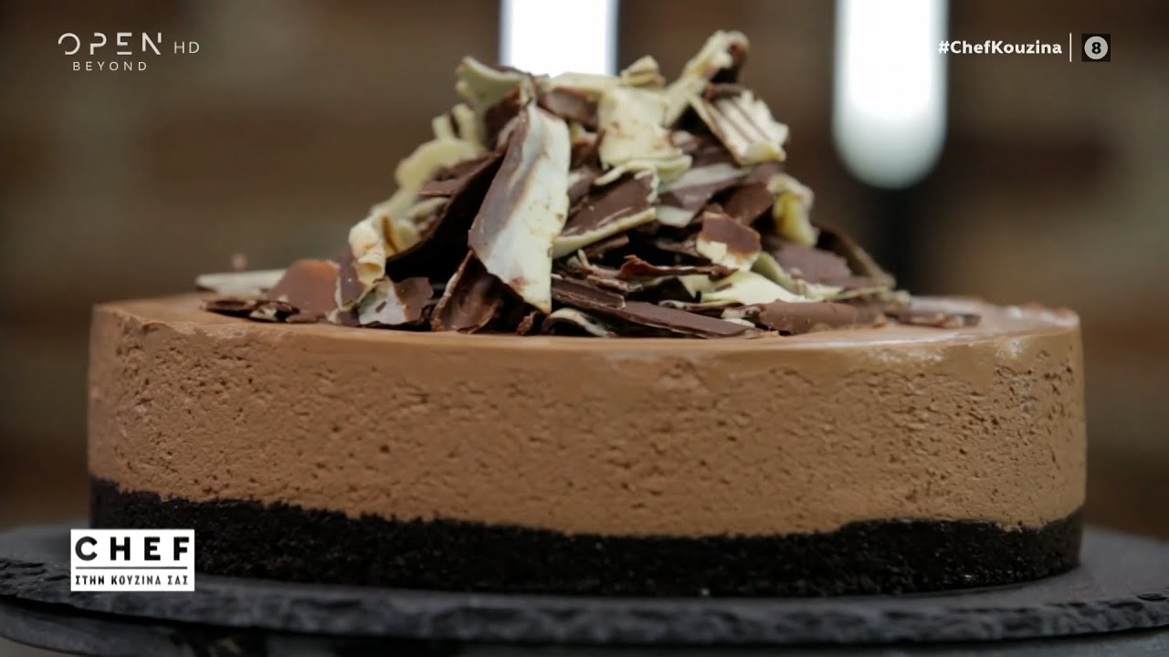 Συνταγή για τούρτα μους σοκολάτας από τον Βαγγέλη Δρίσκα | OPEN TV