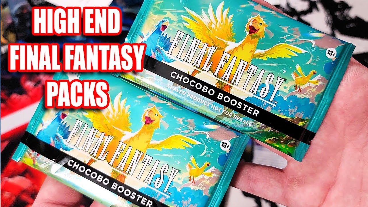 chocobo booster box Magic: The Gathering Final Fantasy Bundle Is Up For Preorder At Amazon an exclusive promo card Discover the New Final Fantasy