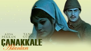 Çanakkale Aslanları Türk Filmi | FULL | TANJU GÜRSU | AJDA PEKKAN