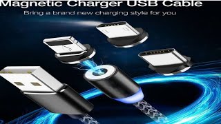 MAGNETIC USB CABLE 3 in 1 💥 #techshorts #2021 #shorts