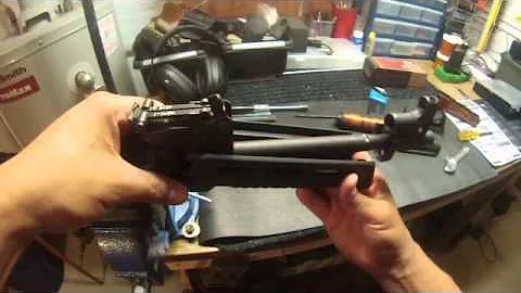 MagPul MOE AKM Handguard for Draco Pistol Installation.