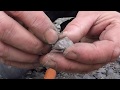 How we metal detect silver nuggets in Canada