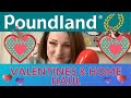 Huge Poundland Haul Valentines Day  home wares and makeup including MUA