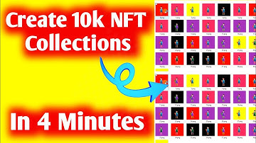 How To Generate 10k NFT No Code || Create 10k NFT Collection || NFT Auto Generator